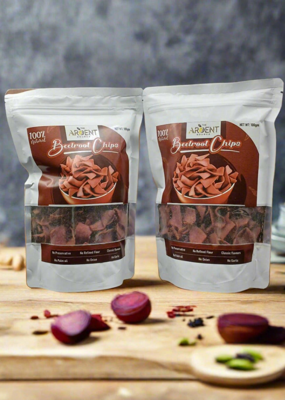 Baked Beetroot Chips | Crispy Beetroot | High Dietary Fiber & Nutrient | Gluten-Free Snacks | High Protein & Fiber | No Maida
