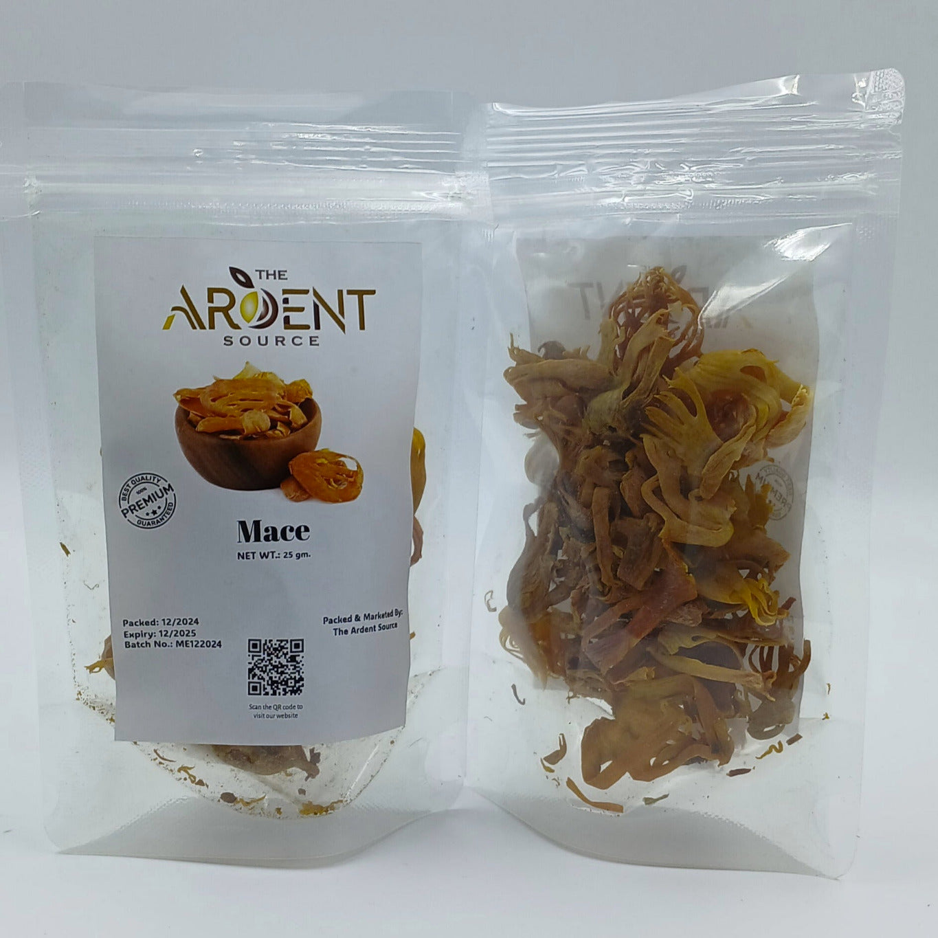 Mace Blades by Ardent Source (25gm) | Whole Javitri | Maza Macis | Fresh Premium Quality
