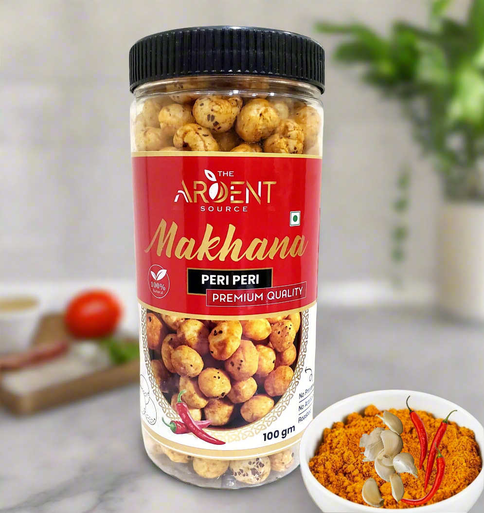 Roasted Makhana (Fox Nuts) – Snack | 100g Healthy Crunch | Ardent Source