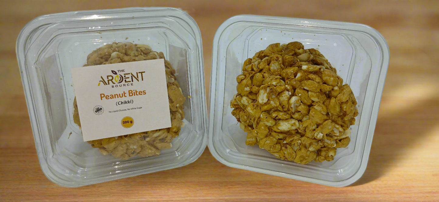 Peanut Chikki by Ardent Source | Peanut Bar, No Added Preservatives and Colours | Sweets | Made with Jaggery