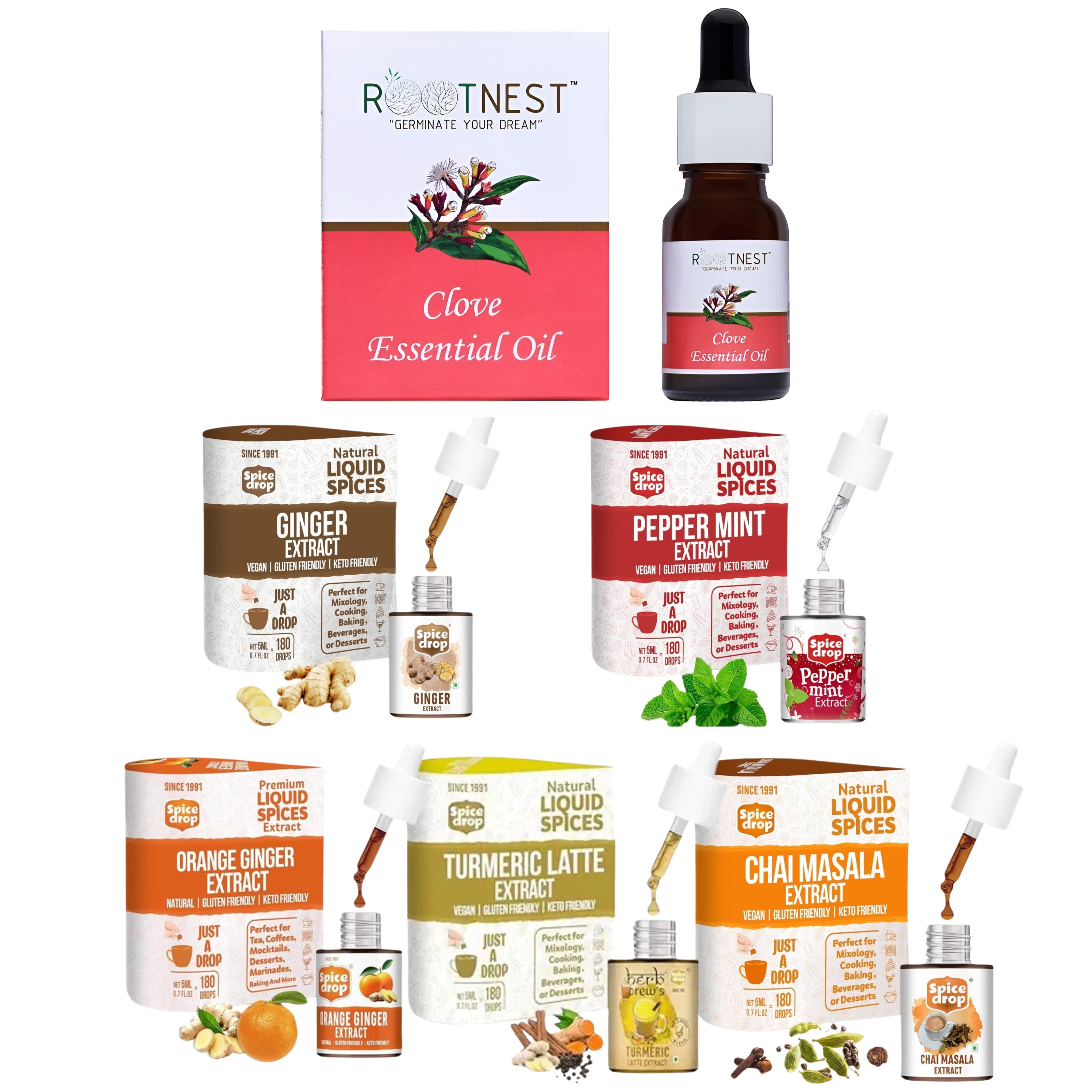 Extracts & Essential oil