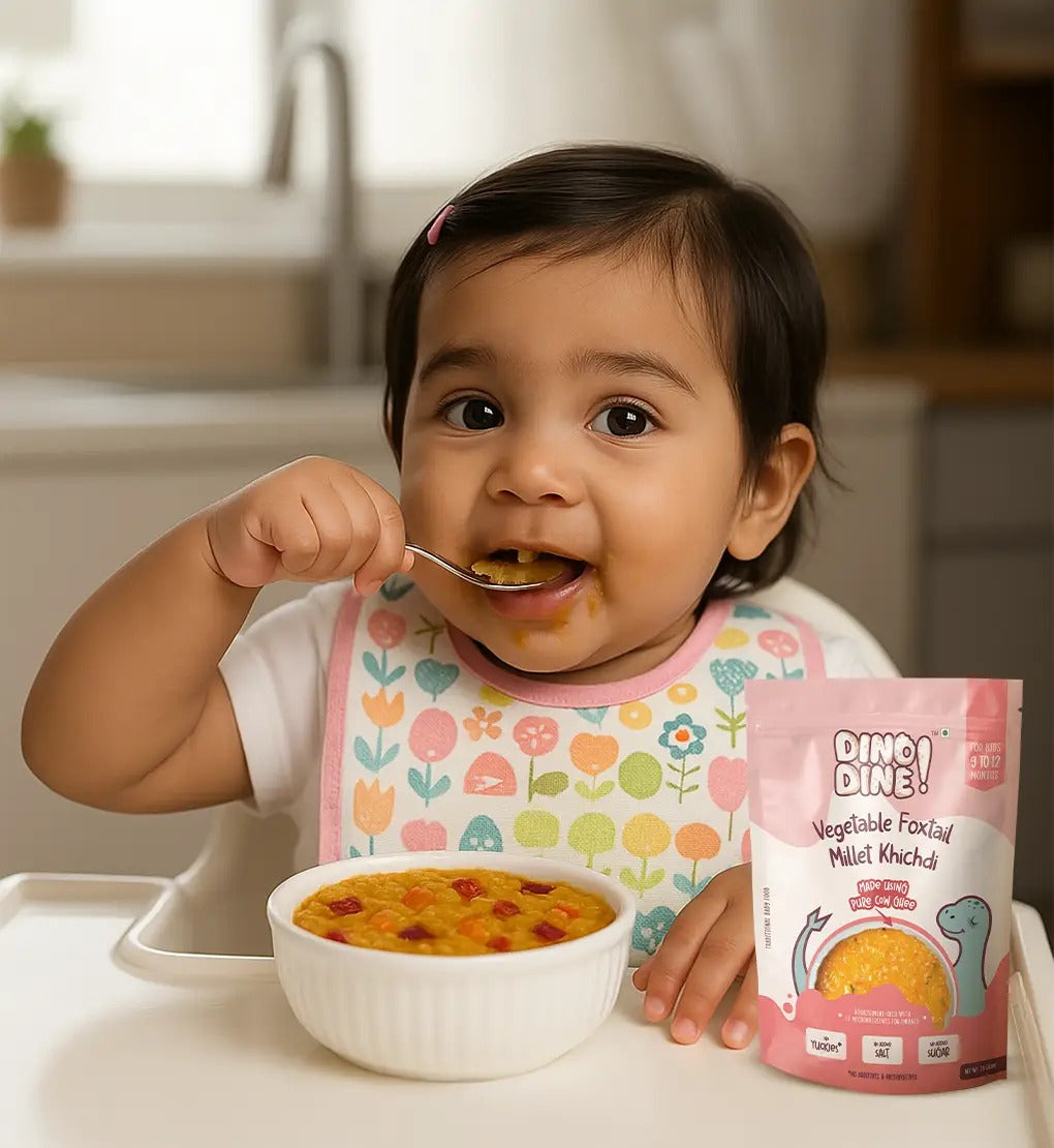 Vegetable Foxtail Millet Khichdi – Traditional Baby Food - 20g