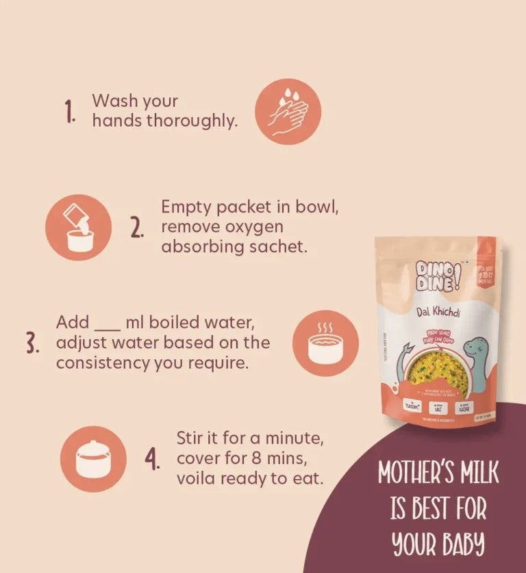 Dal Khichdi - Traditional Baby food - 20g