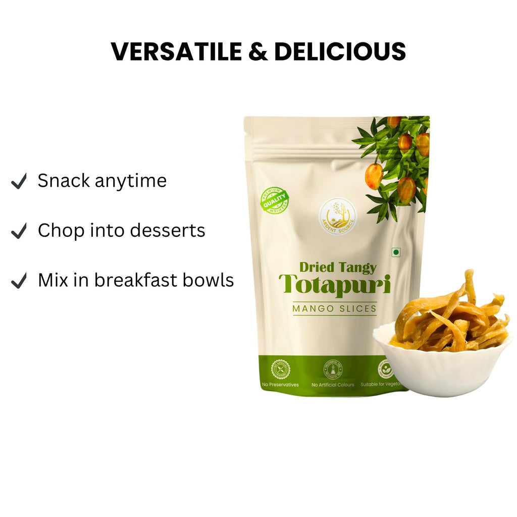 Dried Totapuri Mango Slices – 80g