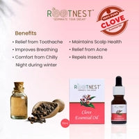 Clove Essential | Soothing Clove Relief | Warm & Spicy Aromatic Essence | Recognized for Antiseptic Properties | Frequently Used in Dental Care & Aromatherapy | 15ml