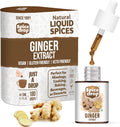 Natural Herbal Extracts 5ml – Ginger, Ginger Orange, Turmeric Latte, Chai Masala & Peppermint