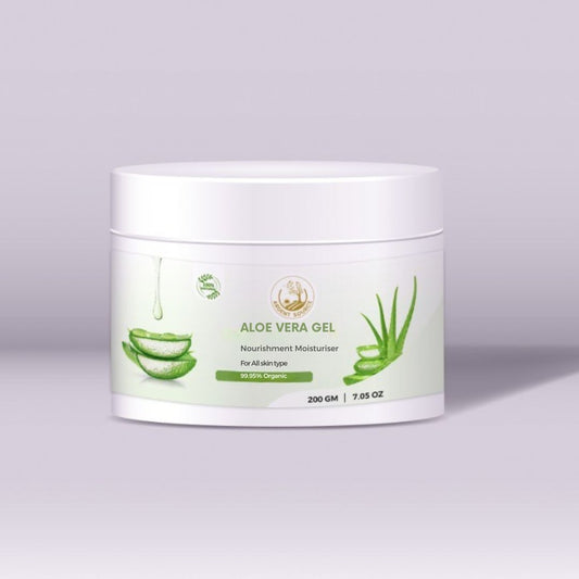 Aloe Vera Gel 200ml,Freshly Cut Aloe for Face, Body & Hair,Cooling & Refreshing,Vegan & Cruelty-Free