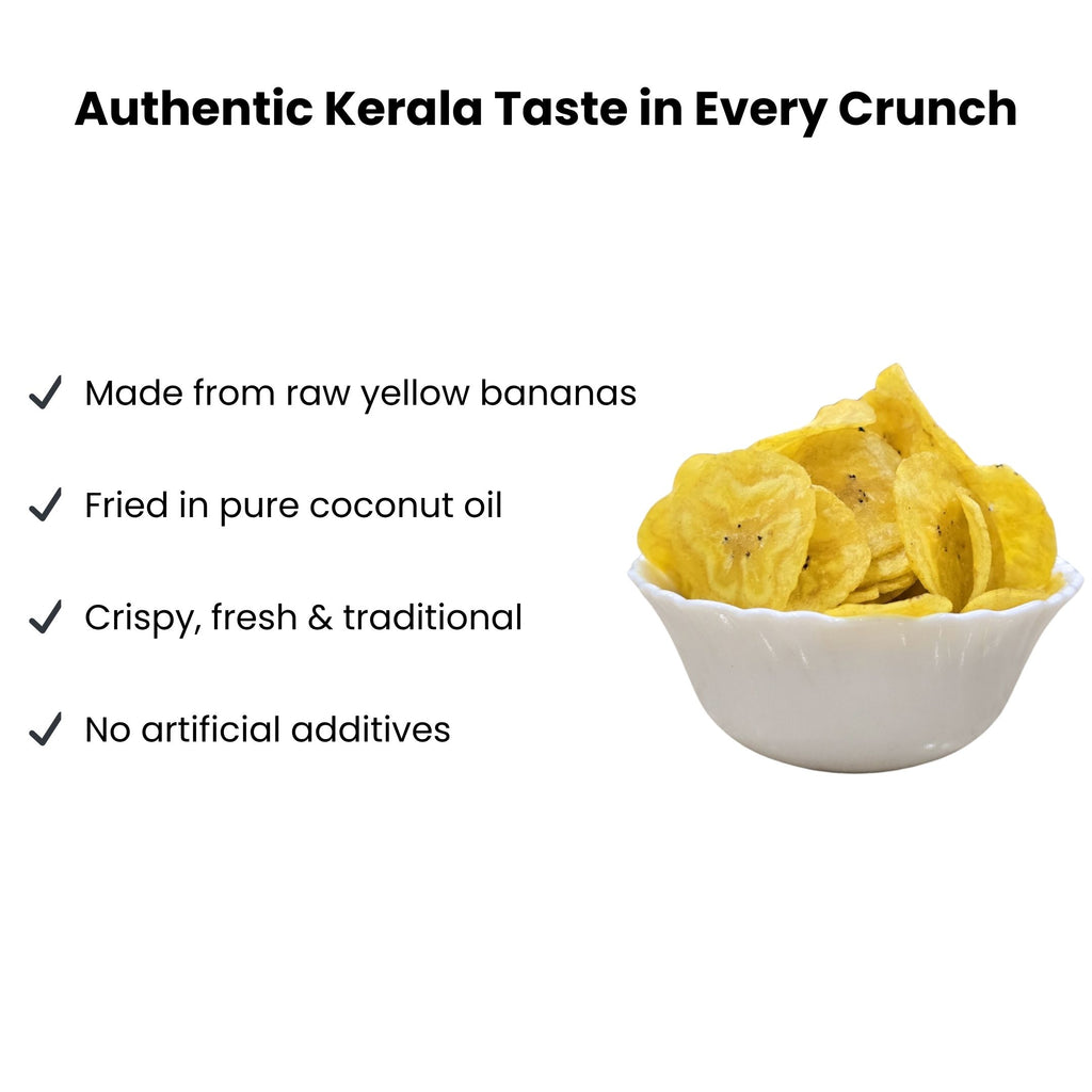 Kerala Banana Chips – Simply Salted, Ardent Source