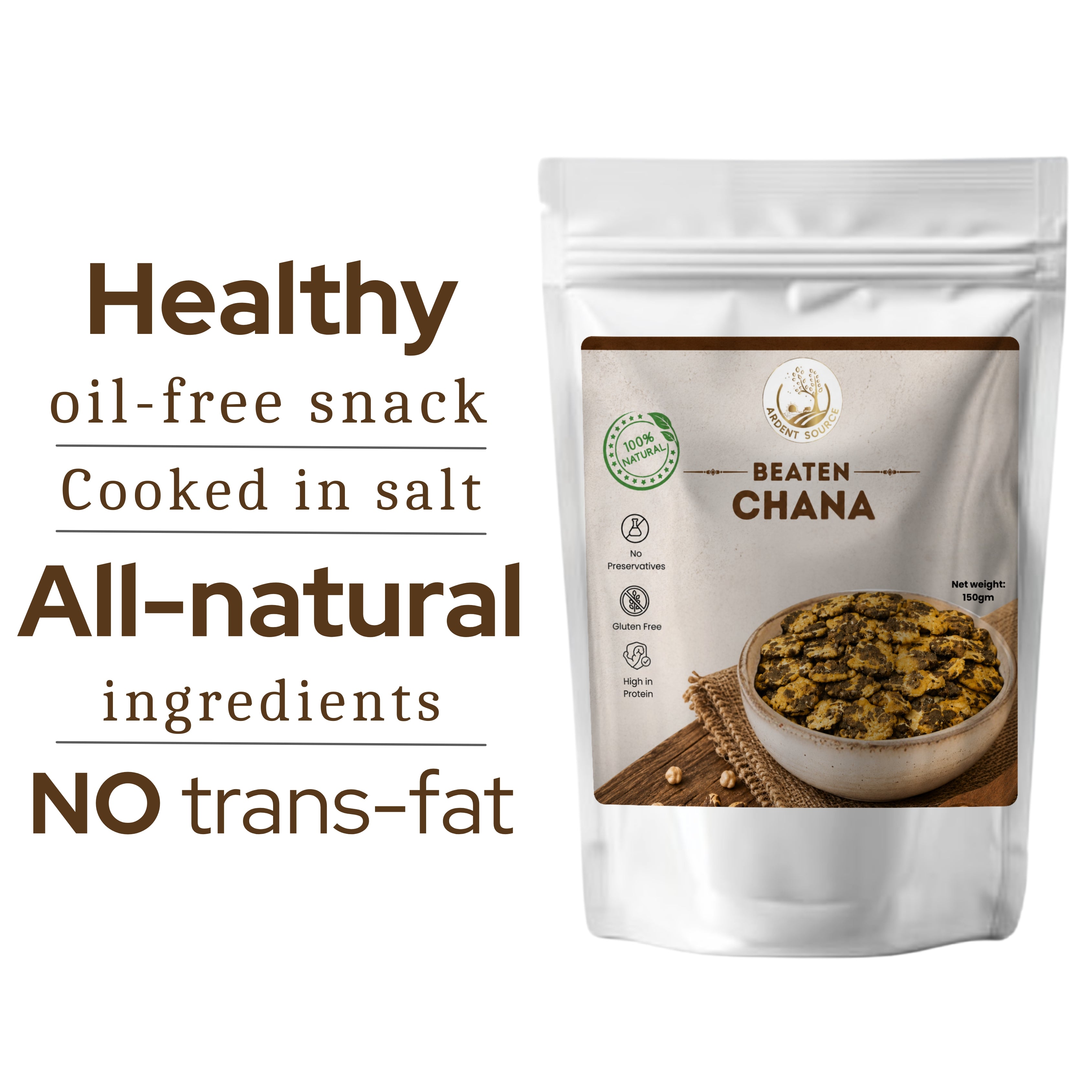 Roasted Beaten Chana – 150g