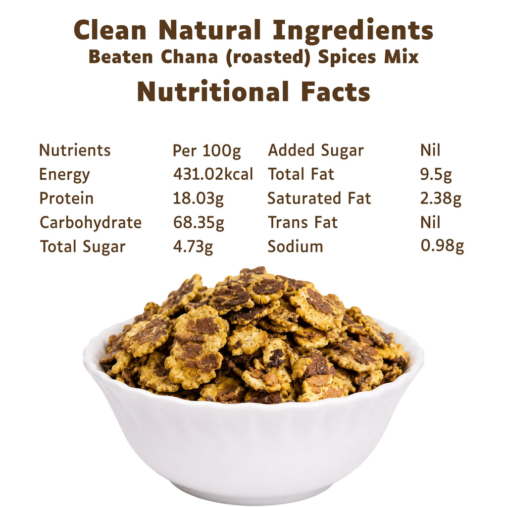 Roasted Beaten Chana – 150g