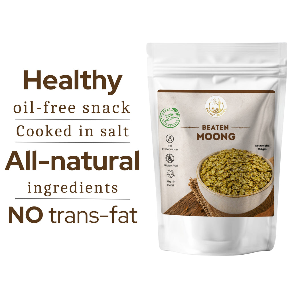 Roasted Moong Jor (Beaten Moong) – 150g