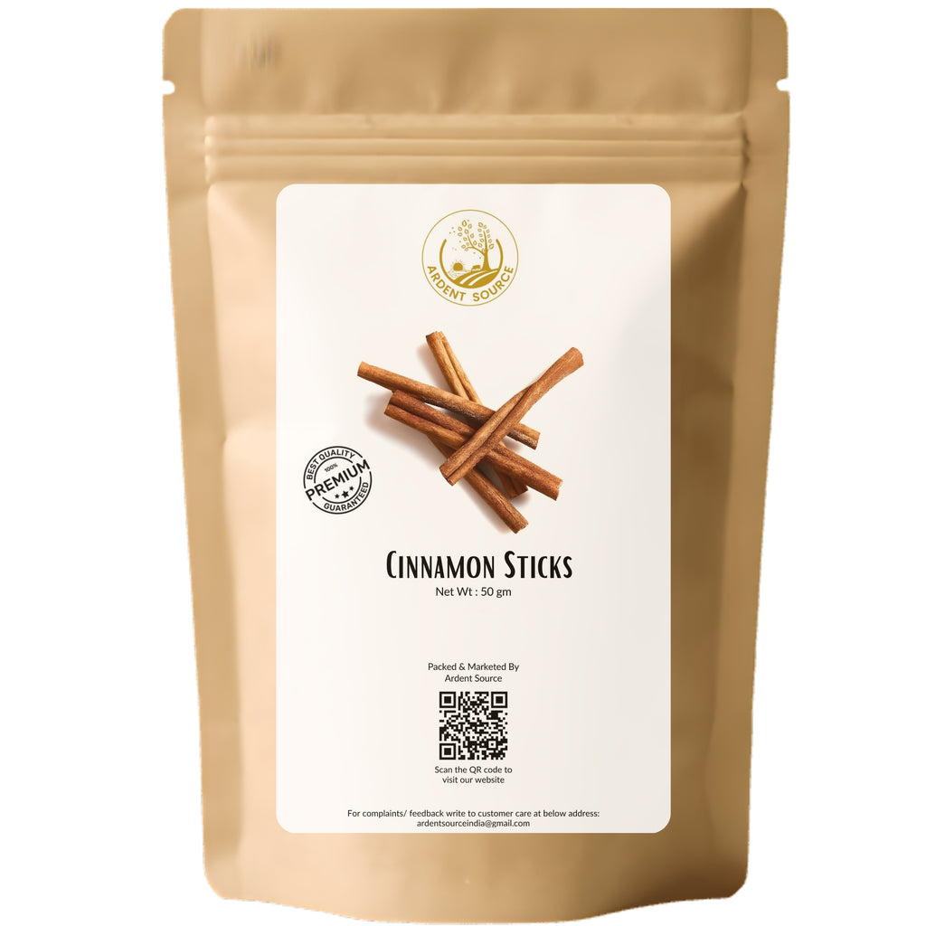 Cinnamon Sticks (50gm / 1.76 Oz),Cinnamon Quills,Cannelle,Canela,Dalchini Sticks,Sweet and Aromatic for Cooking
