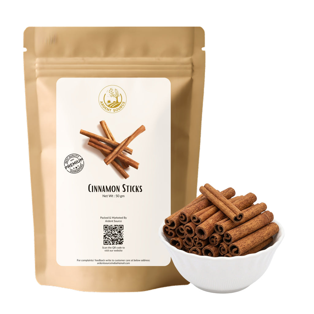 Cinnamon Sticks (50gm / 1.76 Oz),Cinnamon Quills,Cannelle,Canela,Dalchini Sticks,Sweet and Aromatic for Cooking