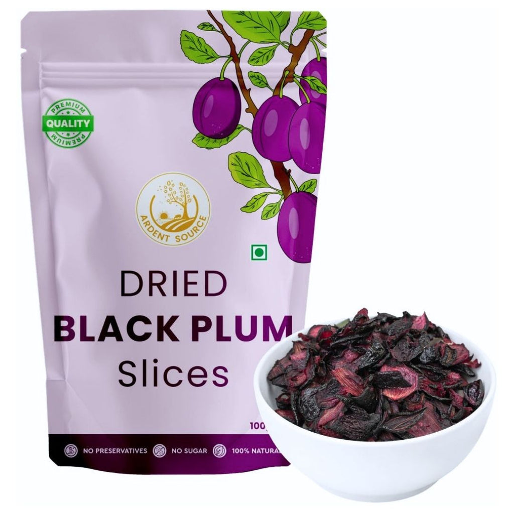 Natural Dried Jamun Slices – 100g