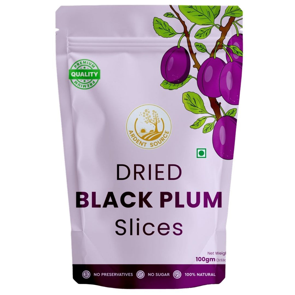 Natural Dried Jamun Slices – 100g