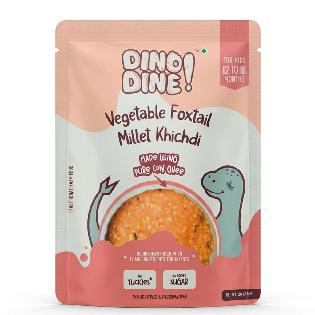 Vegetable Foxtail Millet Khichdi – Traditional Baby Food - 20g