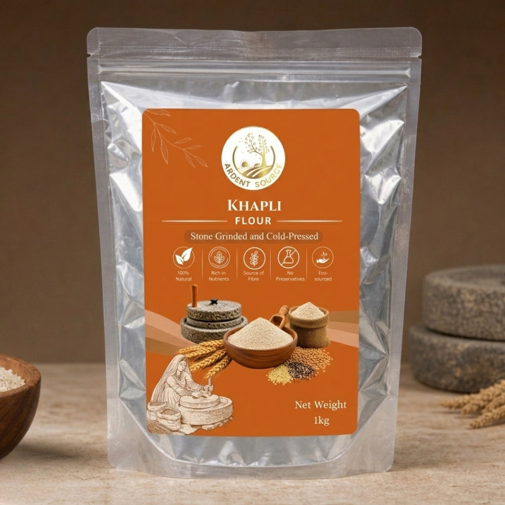 1L Gir Cow A2 Ghee + Flour Combo
