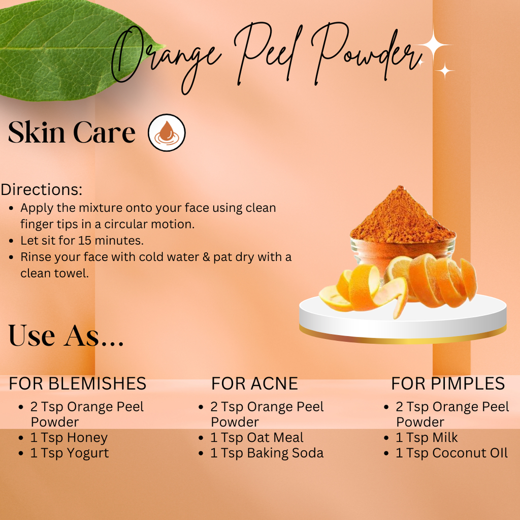 ORANGE PEEL POWDER 100 GRAM