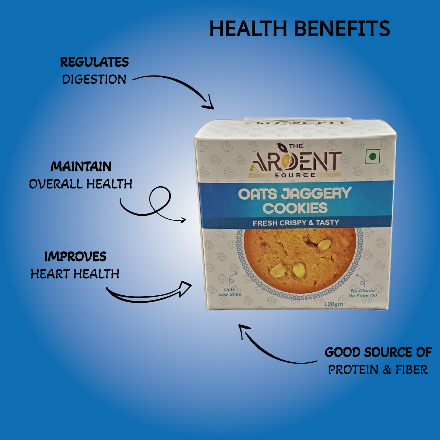 The Ardent Source Cookies 100g Pack of 2