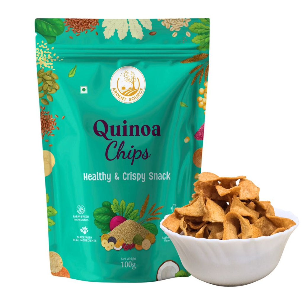 Baked Quinoa Chips (Crisps),Vacuum Cooked