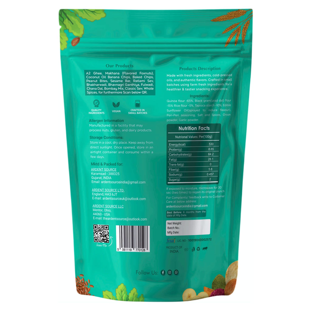 Baked Quinoa Chips (Crisps),Vacuum Cooked