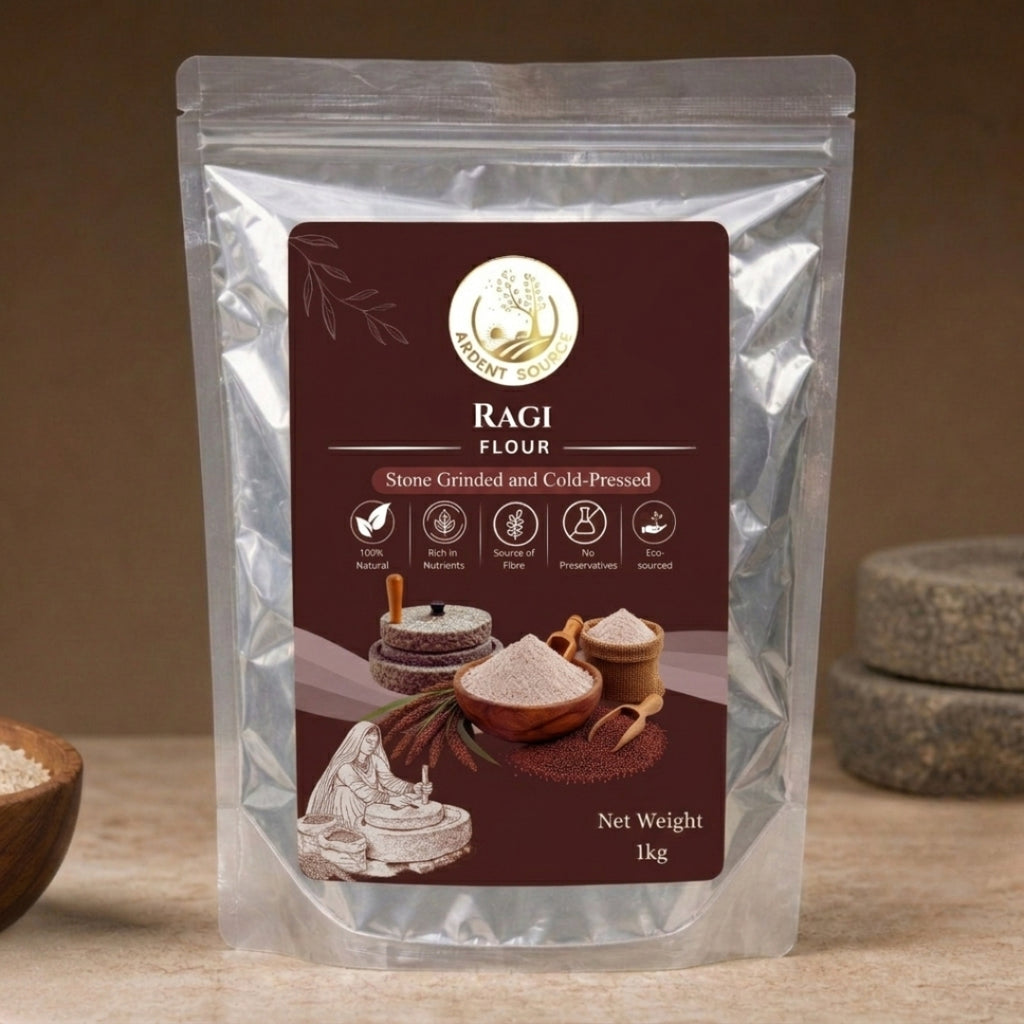 1L Gir Cow A2 Ghee + Flour Combo