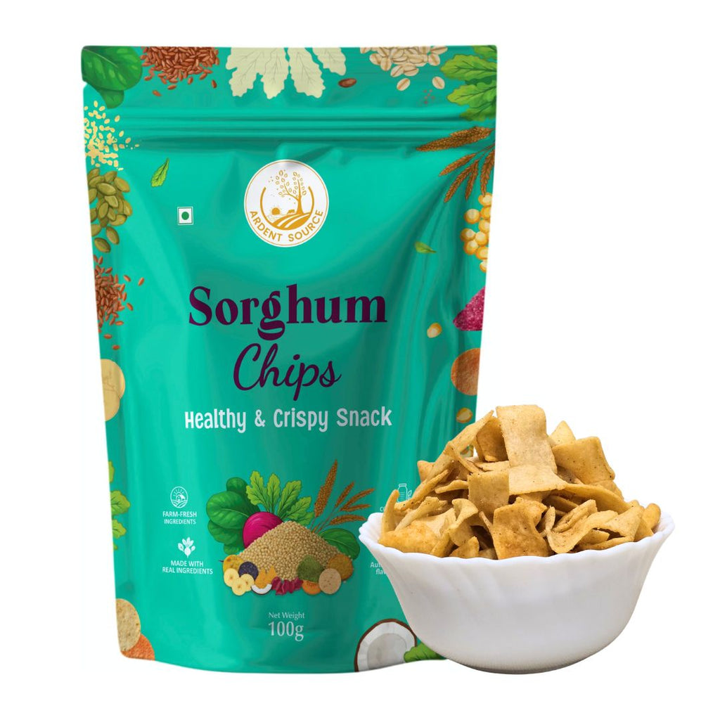 Baked Sorghum (Jowar) Chips (Crisps)Vacuum Cooked