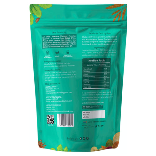 Baked Sorghum (Jowar) Chips