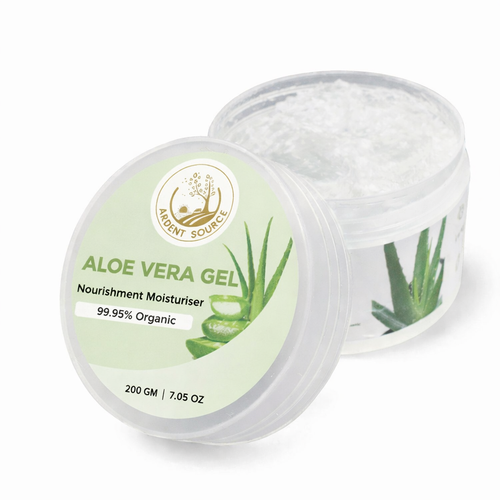 Aloe Vera Gel 200ml,Freshly Cut Aloe for Face, Body & Hair,Cooling & Refreshing,Vegan & Cruelty-Free
