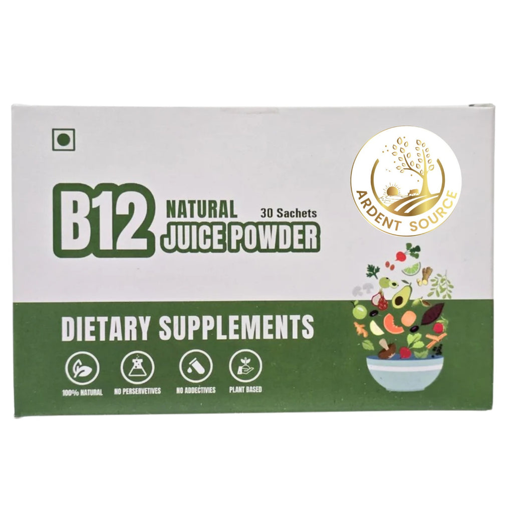 Vitamin B12 Natural Juice Powder  Herbal Wellness Drink Sachets (30 sachets)
