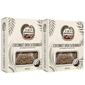 Coconut Coir Scrubber, Eco-Friendly Kitchen Cleaning Scrub (Pack of 2)-10units