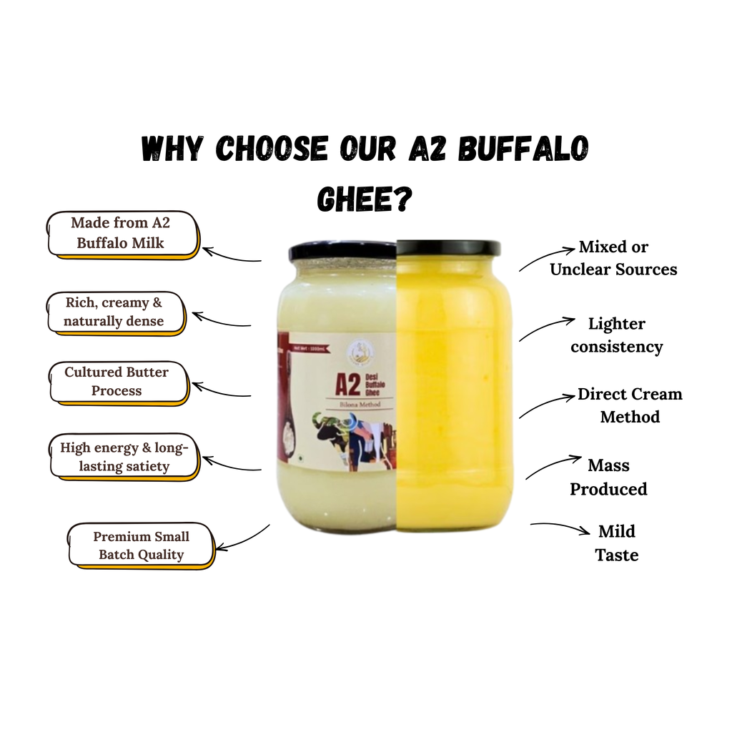 A2 Buffalo Bilona Ghee