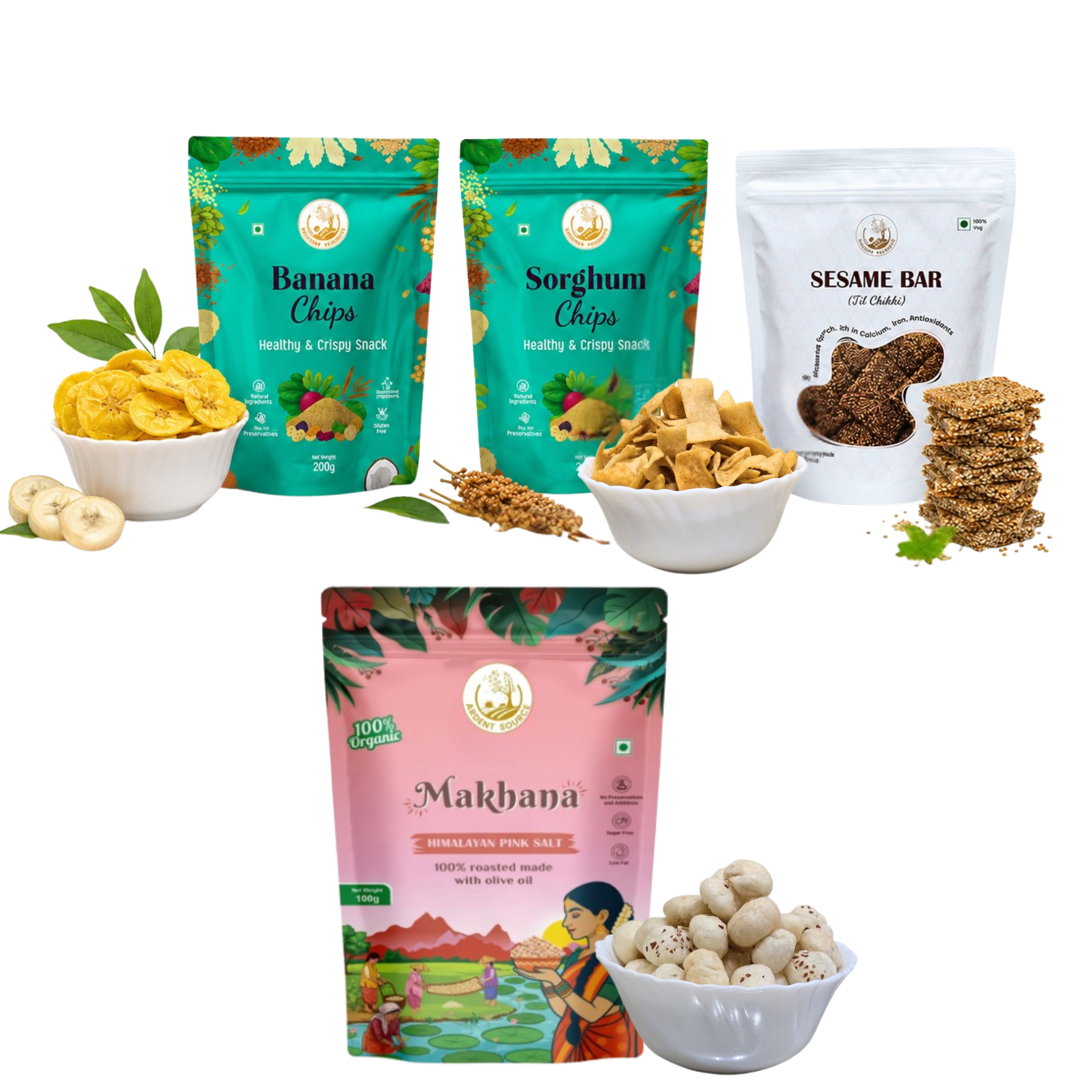 Guilt-free snack combo (Himalayan Salt Flavour)