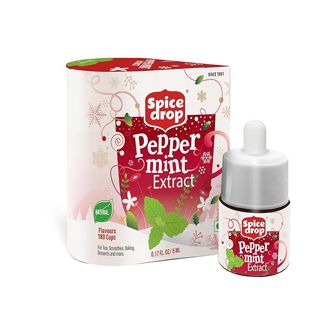 Natural Herbal Extracts 5ml – Ginger, Ginger Orange, Turmeric Latte, Chai Masala & Peppermint