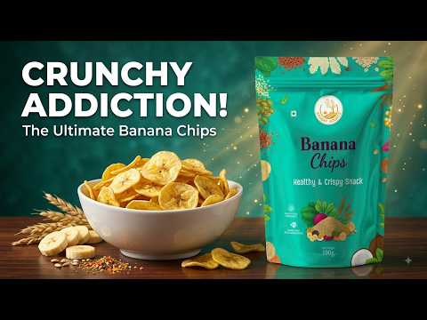 Kerala Banana Chips (Simply Salted)