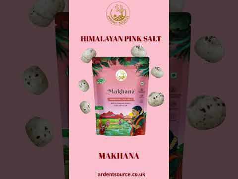 Roasted Makhana (Fox Nuts) - Healthy Snacks, Low-Calorie, High-Protein Makhana Snacks, Gluten-Free Makhana: Natural Superfood Snack | 100gm