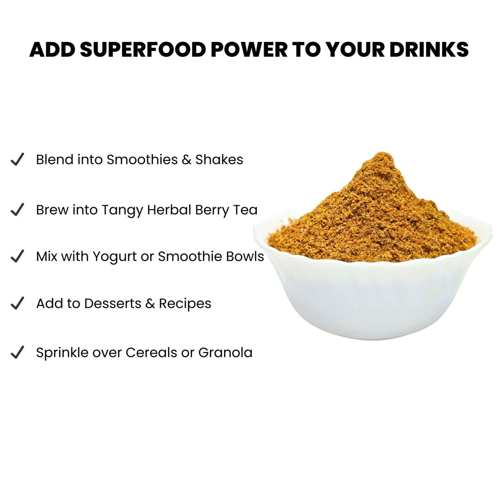 Sea Buckthorn Berry Powder 100g